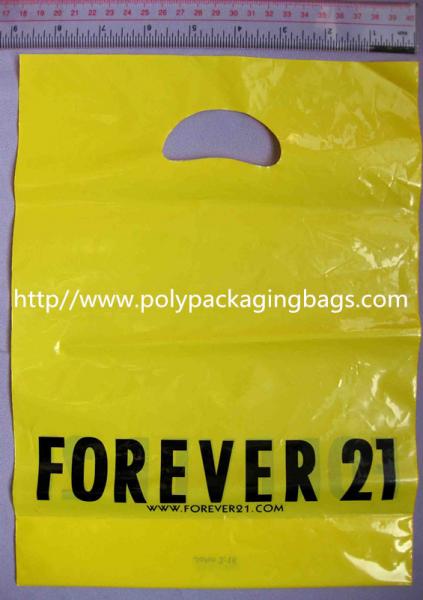 Quality Pink Printed Garment Packaging Poly Bags Customizable Shopping Bags for sale