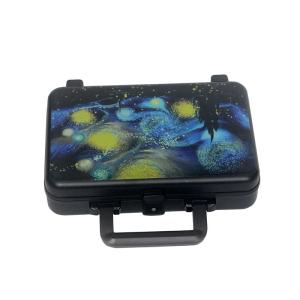 Wholesale Aluminum Display Box Black Aluminium Magic Prop Storage Case For Magician from china suppliers