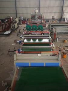 Wholesale CE Standard Floor Sheet Extrusion Machine , PVC Sheet Making Machine Siemens Motor from china suppliers