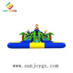 Cartoon Water Slide Inflatable Water Park Funny Swimming Pool use Commercial