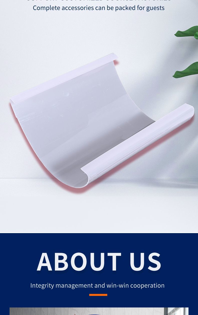 PC Lampshade Extrusion Molding Outdoor Cream Transparent Diffuser