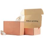 Colorful Foldable Corrugated Cardboard Paper Stickers Boxes for Stickers in