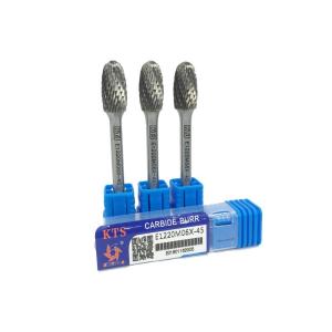 Wholesale Silver Color Tungsten Carbide Bur , Carbide Rotary Files YG6 / YG8 / YG10X from china suppliers