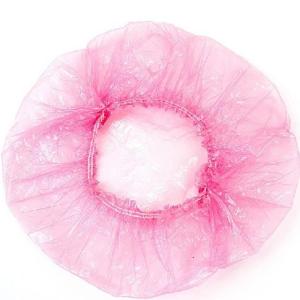 Wholesale Eco Friendly Disposable Plastic Hair Caps , Disposable Bouffant Caps Single use from china suppliers