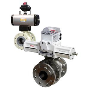 Wholesale Stainless Steel Valves Ball Float Valve PN 10 - 40 Pressure With 3200MD 3800MD Positioner from china suppliers