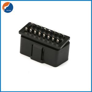 Wholesale Customized 12V 24V 16 Pin Male OBD II OBD 2 Female OBD2 Connector With Lock For Car Diagnostic Instrument from china suppliers