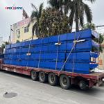 10000 Kgs Hydraulic Dock Leveler Electric 10Ton Loading Unloading Platform