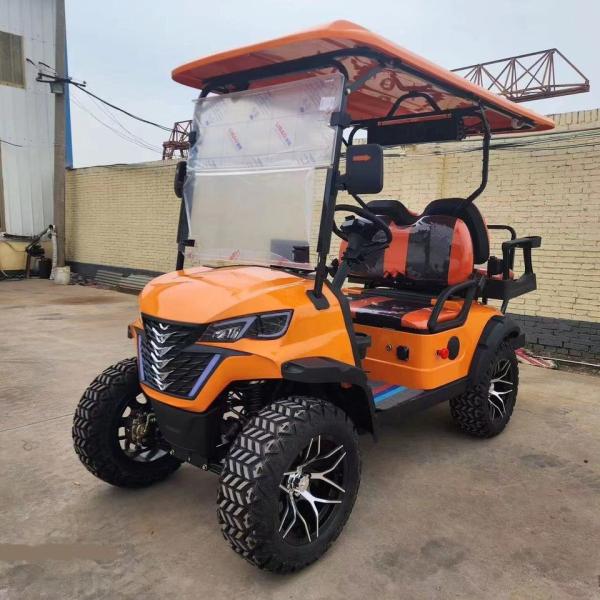 Electric Golf Cart With Multiple Color Options Seat Configurations LED