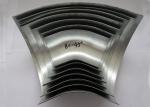 Standard Pipe Elbow Dimensions 90 Degree Bends Halves Sheet , Deep Drawn Parts