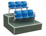 Blue Outdoor UV Resistant Foldable Stadium Seats Customized Service
