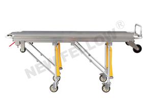 Wholesale High strength Aluminum Alloy Foldable Funeral Stretcher Trolley For Hospital from china suppliers