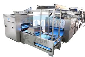 Wholesale High Productivity Hello Panda Chocolate Injection Biscuit Production Line from china suppliers