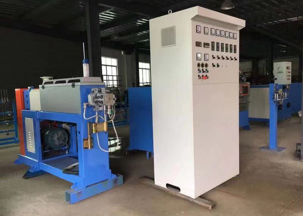 Pvc Pe Extruder Machine Extrusion Production Line For Internet Cable