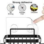 No Drilling Durable Stainless Steel Soap Dish Holder for Bathroom and Kitchen