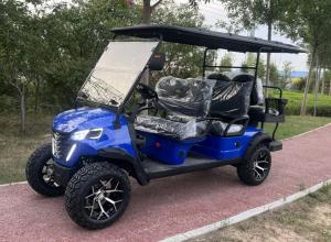 Wholesale 30 KM/H Long Range Electric Golf Cart Rechargeable Sightseeing Vehicle Lithium Ion Battery from china suppliers