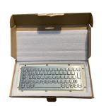 Compact Format Rugged Panelmount Metal Stainless Steel Industrial Keyboard With