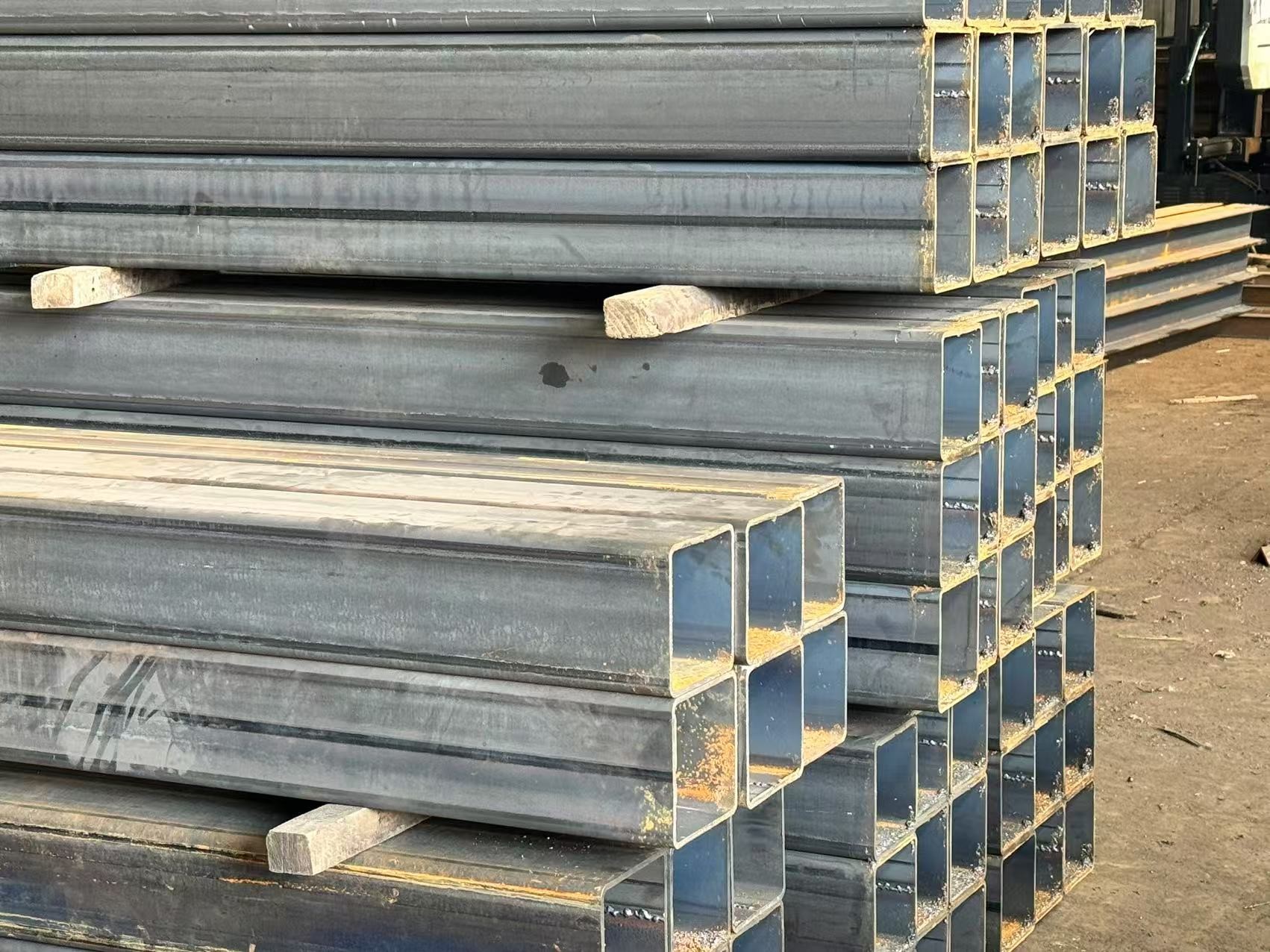 Rectangular Tube Hollow Section Structural Pipe For Construction And Industrial Use