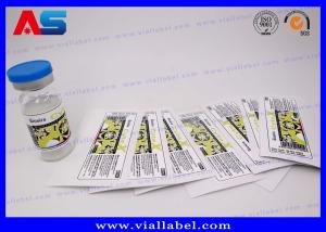 Wholesale Bio Pharma Adhesive 10ml Vial Stickers Bottle Rubber Cap For Muscle Growth Acetate 250mg from china suppliers