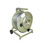 outdoor patch cord IP68 MPO LC with metal fiber optic cable reel