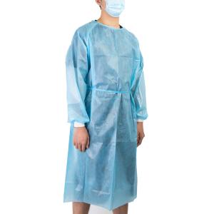 Wholesale Hospital EN13795 25G Disposable Isolation Gowns from china suppliers