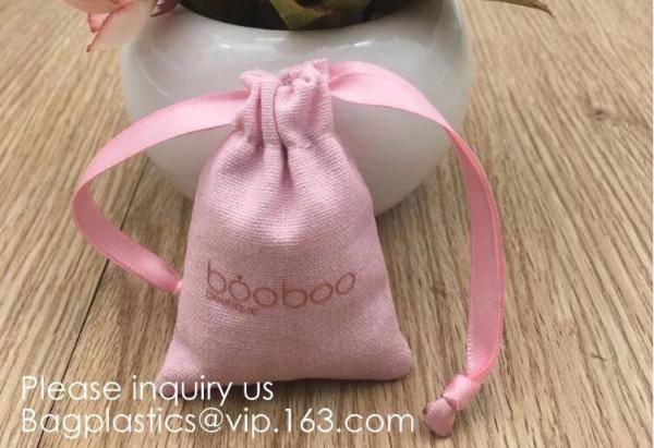 Cotton Muslin Bags with Drawstring Gift Bags Jewelry Pouches Sacks for Wedding
