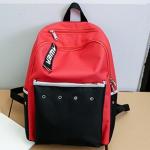 New fashion designs summer outdoor leisure canvas bagsbackpack ,student bag for