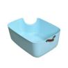 Buy cheap Easy Clean Pellet Cat Litter Box PET Small Litter Box Blue Grey from wholesalers