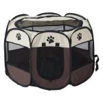 Dog House Safe Polygon Cage Outdoor Playing Carrier For Dog Cat