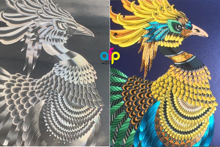 Customized Service Available Cold Stamping Holographic Foil Free Catalogue