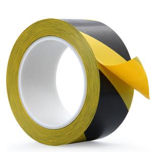 Uv Resistant Red And White Floor Marking Tape , PVC Road Floor Striping Tape