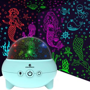 Wholesale Bedroom RGB Star Projector Animal , Multiscene Mermaid Night Light Projector from china suppliers