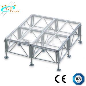 Wholesale 1.2M Outdoor Aluminum Stage Truss Tempered Glass Portable Celebration Use from china suppliers