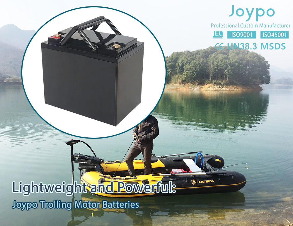 12V 55Ah Deep Cycle Marine Lithium Ion Battery For Bass Boat Trolling Motor