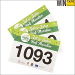 Tyvek Paper Marathon Running Bib For Races Event Tearproof Waterproof