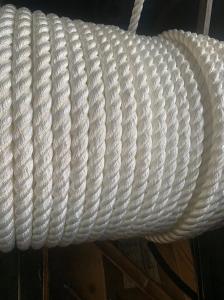 Wholesale 3 Strand Twisted Marine Grade Polyamide Nylon Rope 30mm 40mm from china suppliers