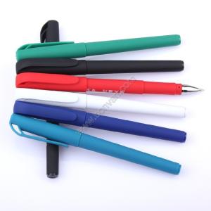 Wholesale rubber frosted office ball pen, smooth writing gift ink pen from china suppliers