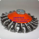 knot wire bevel brushes for cleaning and polishing