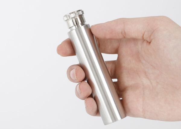 Portable Kitchen Household Items 1 Oz Stainless Steel Cigar Pipe Polished Round