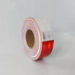 High Visibility Red And White DOT Reflective Tape For Vehicles Waterproof