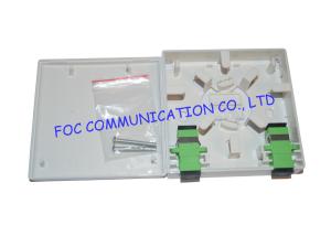 Wholesale Mini Fiber Optic Termination Box Socket Panel Flame Retardant from china suppliers