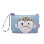 Funny Animal Travel Small PU Leather Toiletry Bag