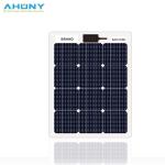 Semi Flexible Marine Rigid Solar Panels 40W Walkable For Campers Yachts