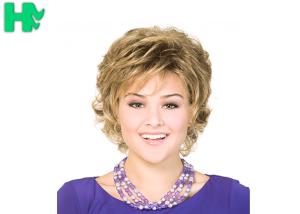 Wholesale OEM High Resistant Fiber Synthetic Curly Hair Wig from china suppliers