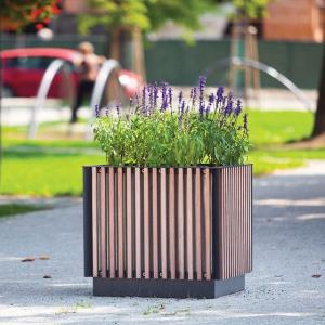 Wholesale Patio Modern SGS Certificate SS304 Metal Flower Planters from china suppliers
