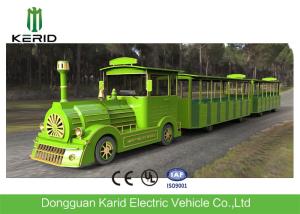 Wholesale Diesel Power Tourist Trackless Train With 42 Seats , Multi Color Shopping Mall Trains from china suppliers