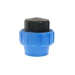 POM Material Irrigation Tubing Connectors Quick Coupling 25mm End Plug
