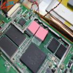 High Power LED Lights Thermal Gap Fillers , Glass Fiber Backing Conductive