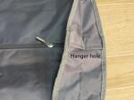 Luxury Fold Up Garment Bag 200D Polyester Embroider Webbing Handled