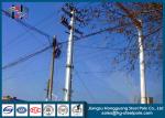 Anti - Rust Tubular Electric Steel Pole For Transmission Line Pole