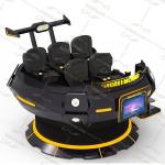 Dreamland Guangzhou vr supplier battleship UFO Tank 5 Seat Cinema VR Rotation